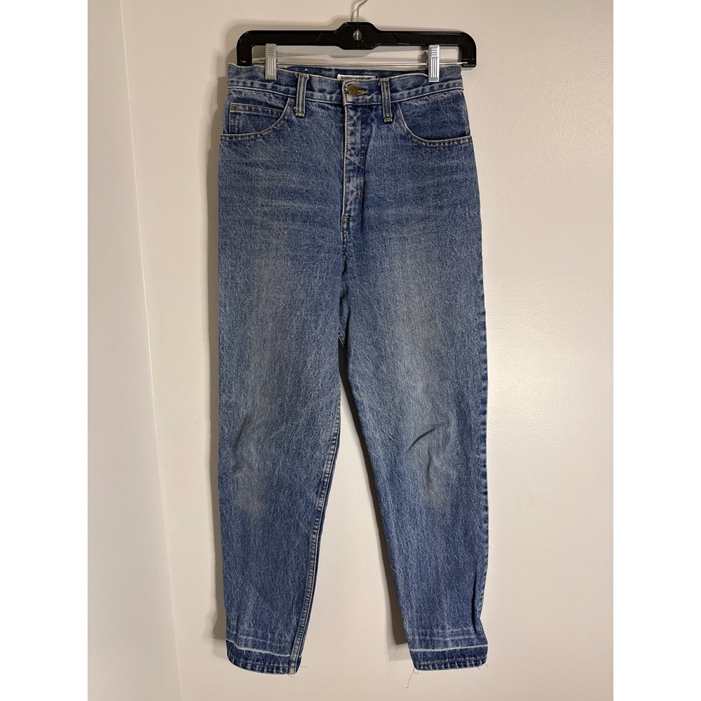 Vintage Georges Marciano for Guess 1050 High Waisted Tapered Jeans Blue Size 29